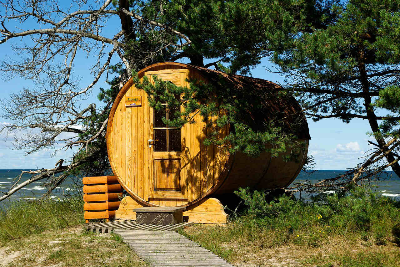 Domki – sauny nad morzem